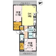 ルピナスの間取り画像
