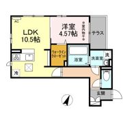 アルビネス東十条の間取り画像