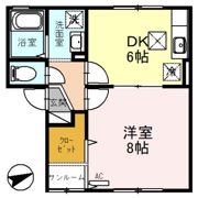 アイビースクエアー Aの間取り画像