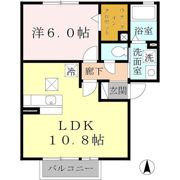 グリーンヒルズ D棟の間取り画像