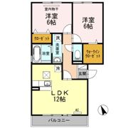 ルベール曙 A棟の間取り画像
