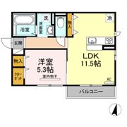プロヴァンスの間取り画像