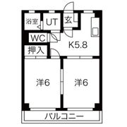 サントピア東山の間取り画像
