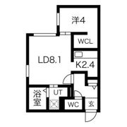 ブルーイング西町北の間取り画像