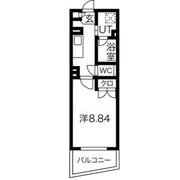 アールズタワー東山公園の間取り画像