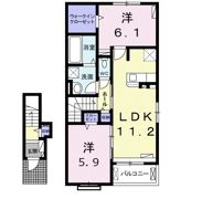 雅の間取り画像