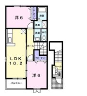 シティレジデンス Aの間取り画像