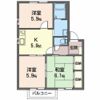 サンハイム東大垣Aの間取り画像