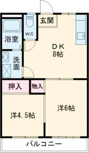 メゾンアメニティーの間取り画像