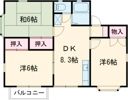 コーポクラージュの間取り画像