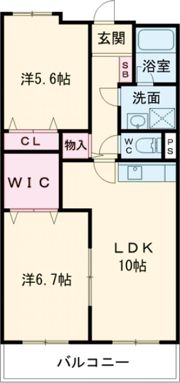 アリコ・ヴェールの間取り画像