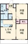 アリエッタ清須の間取り画像
