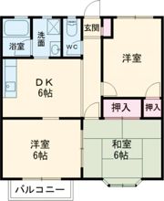 フォレスタTCⅠの間取り画像