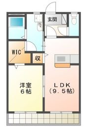 ブロードタウン神野Ⅱ E棟の間取り画像