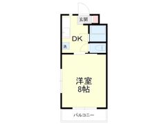 サンパレス木下の間取り画像