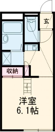 レオパレス小林 IIの間取り画像