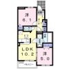 ブリーゼ駅南の間取り画像