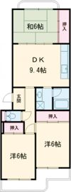 ナカスギマンションの間取り画像