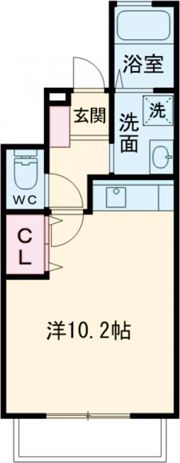 クレシタ神ノ輪の間取り画像