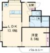 第2ハイツ一本木の間取り画像