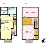 メゾハイネスの間取り画像