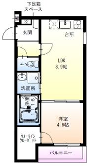 フジパレス吹屋町サウスの間取り画像