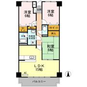 リシェス城崎の間取り画像