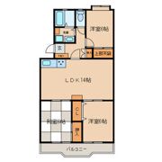 一社デューゼの間取り画像