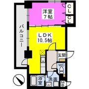 チュリスK1の間取り画像