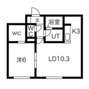 blanc(ブラン)本町の間取り画像