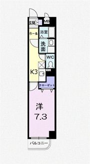 フラン ソレイユの間取り画像