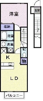 Seis豊潤 B棟の間取り画像