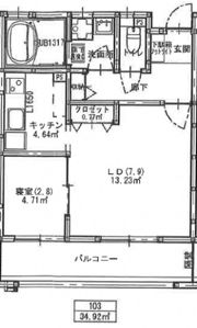 DIJやまねの間取り画像