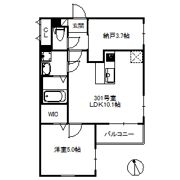 フォルトゥーナ姪浜ノースの間取り画像