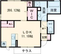 HEIM SPICA B棟の間取り画像