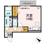 CUBEーAIの間取り画像