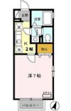 クレール和ヶ原の間取り画像
