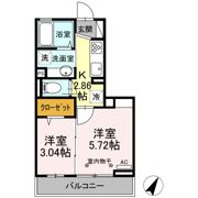 primavera(プリマヴェーラ)の間取り画像