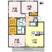 セブンワンテン Lの間取り画像