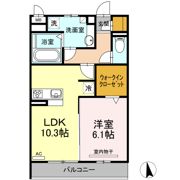 メゾン アネストの間取り画像