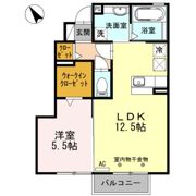 グレイスアベニュー一身田 Aの間取り画像