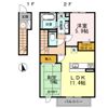 アミティーハウスⅡの間取り画像