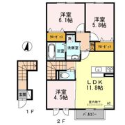 グランファミーユの間取り画像