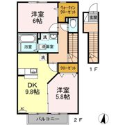 エクセレント･シュガー A棟の間取り画像
