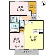 ウィズテリア A棟の間取り画像