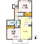 ボナール A棟の間取り画像