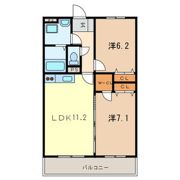 ビューヒルズKの間取り画像