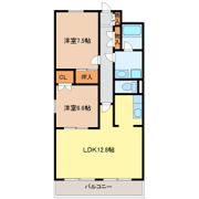 サンパーク一社の間取り画像