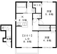 レジデンス・スクエアの間取り画像