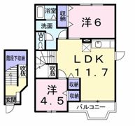 ダイワ・コム 2番館の間取り画像